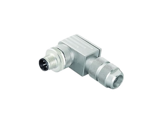 M12 5Pin 屏蔽插頭、彎頭、公頭